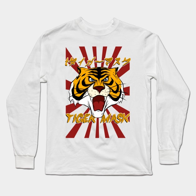 TIGER-MASK Long Sleeve T-Shirt by berserk